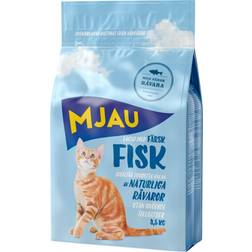 Mjau Kattmat Fisk 3,5Kg