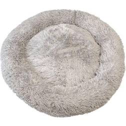 Fluffy Fluffy Hundeseng, Lysegrå, Medium, 76
