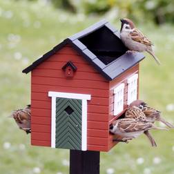 Wildlife Garden foderhus med fuglebad