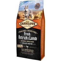 Carnilove hundefoder Ostrich & Lamb 6kg kornfri Small breed