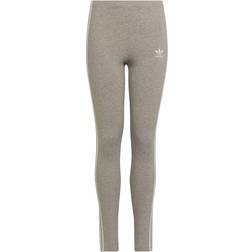 Adidas Girl's Adicolor Leggings - Medium Grey Heather (HI2277)