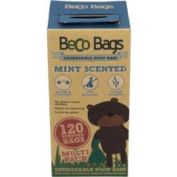 Beco Dog Poop Bags, Mint Scented, 120pk