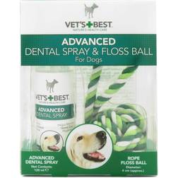 Vets Best Avancerad Dental Spray Floss Ball