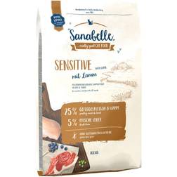 Sanabelle Sensitive Con Agnello Crocchette Per Gatti - 2 x 10 kg