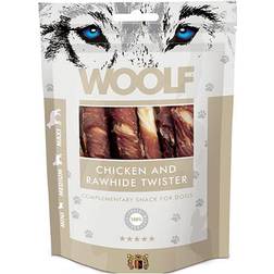Woolf Hunde Snack Chicken & Rawhide Twister 0.1kg
