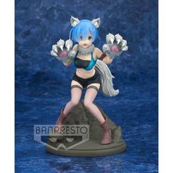 Banpresto Re:Zero Rem Monster Motions Samlingsfigurer Unisex multicolor