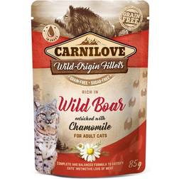 Carnilove Cat Pouch, Vildsvin, 85g
