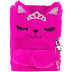 Tinka Plush Diary with Lock Princess Cat