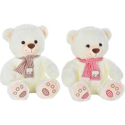 Dkd Home Decor Oso De Peluche 69593 Blanco 1 Año