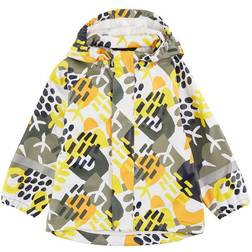 Reima Vesi Printed Raincoat Grayish Coats and jackets