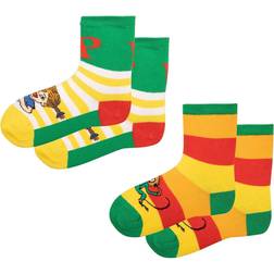 Pippi Longstocking Socks 2-pack - Green