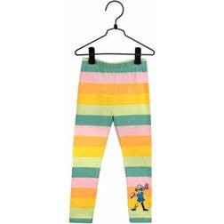 Pippi Langstrømpe Leggings, Rød