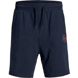 Jack & Jones JUNIOR SHARK SWEAT SHORTS 12165944 N (Navy Blazer, 128)