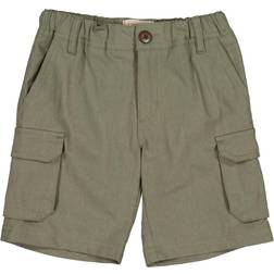 Wheat Cargo shorts, Ivan/Mulled basil