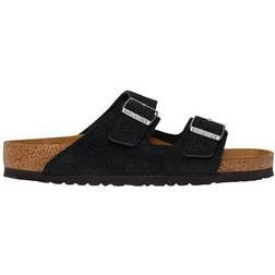 Birkenstock Arizona Nubuck Leather - Desert Dust Black