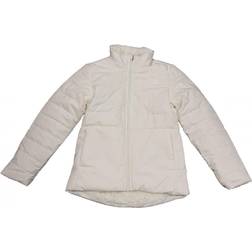 The North Face Girl's Reversible Mossbud Swirl Jacket - Gardenia White