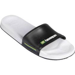 Havaianas Slide Brasil - Black/white