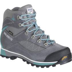 Dolomite Zernez GTX Women's Trekking Shoes - Gray/Dusty Teal Green