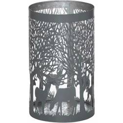 Hill Interiors Glowray Stag In Forest Lantern 20cm