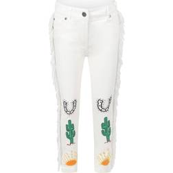 Stella McCartney Kids Stella McCartney Kids Fringe Detail Jeans Vita