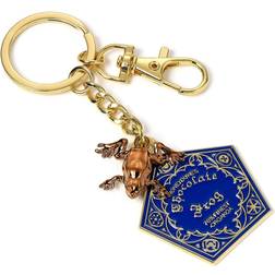 Harry Potter Keychain - Chocolate Frog/Gold Plated