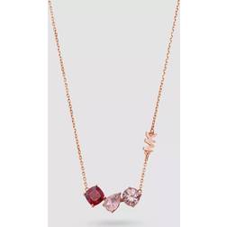 Michael Kors Brilliance Nanogem Necklace, Rose