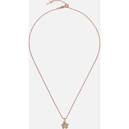 Ted Baker Lilea Magnolia Lillifora Small Enam Halskæder Med Vedhæng - Lilea
