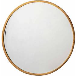 Gallery Direct Riley 60cm Medium Round Gold Wall Mirror