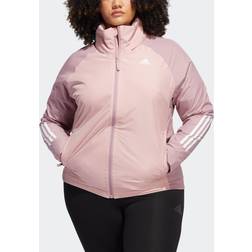 Adidas Women's BSC 3-Stripes RAIN.RDY Jacket (Plus Size)