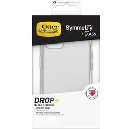 OtterBox 7880607 Symmetry Clear Alpha Glass Anti-Microbial iPhone 13-clear