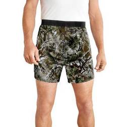 Men's Big & Tall Patterned Boxers by KingSize in Woods Camo (Size 2XL)