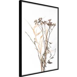 Artgeist med ramme Diary of a Herbalist Sort 30x45 Plakat