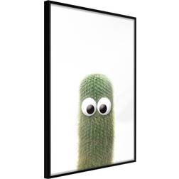 Artgeist Funny Cactus IV Svart Poster