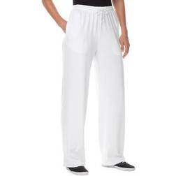 Woman Within Plus Women's Sport Knit Straight Leg Pant in (Size 3X)