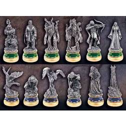 The Noble Collection Lord of Rings Schack Pieces Two Towers Character Package