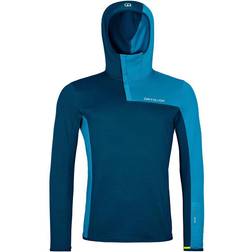 Ortovox Outdoor Hoodie Fleece Light Grid SN Hoody Petrol