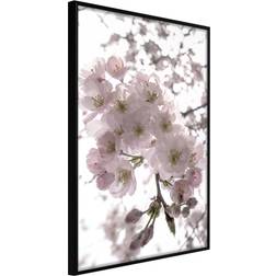 Artgeist med ramme Spring Visit Sort 40x60 Plakat