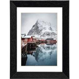 Hama Oslo black 20x30 Wood incl. Passepartout 175949 Ramme