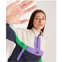 Superdry Women's Jacke zum Überziehen - Schwarz/Grau/Orange