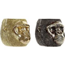 Dkd Home Decor Gorilla Dekorationsfigur 18.5cm 2stk