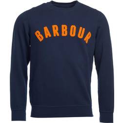 Barbour Prep Logo Crew Sweat - Navy Men's