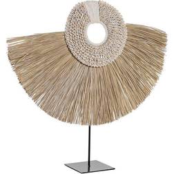 Dkd Home Decor Dekorativ Natur Sort Jern Jute Etnisk (55 x 12 x 53 cm) Dekorationsfigur
