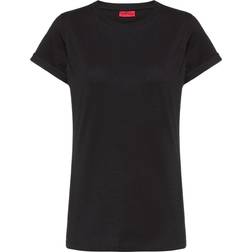 HUGO BOSS T-Shirt mit Rundhalsausschnitt - Schwarz