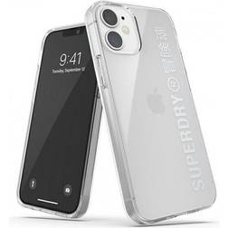 Superdry Clear Cover per iPhone 12 Mini Silver