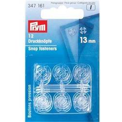 Prym Tryklåse Transparent 7mm 12 stk