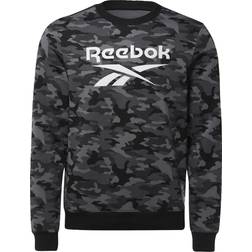 Reebok Identity Camo Big Logo Crew Sweatshirt