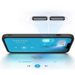 Tech-Protect iPhone 12/12 Pro Skal Magsafe Magmat Clear/Svart
