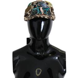 Dolce & Gabbana Gorra De Béisbol Marrón Con Lentejuelas 57 Cm