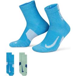 Nike Multiplier Running Ankle Socks - Gris