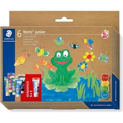 Staedtler Noris Junior Fingerfarben Set mit 6 Farben